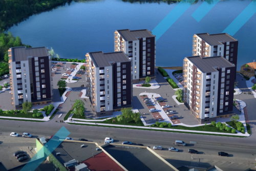 Daudzdzīvokļu dzīvojamās mājas “Gaiļezera nami”