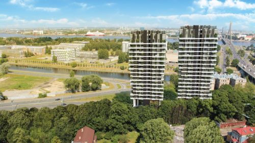 Daudzstāvu dzīvojamā ēka “Filozofu rezidence”