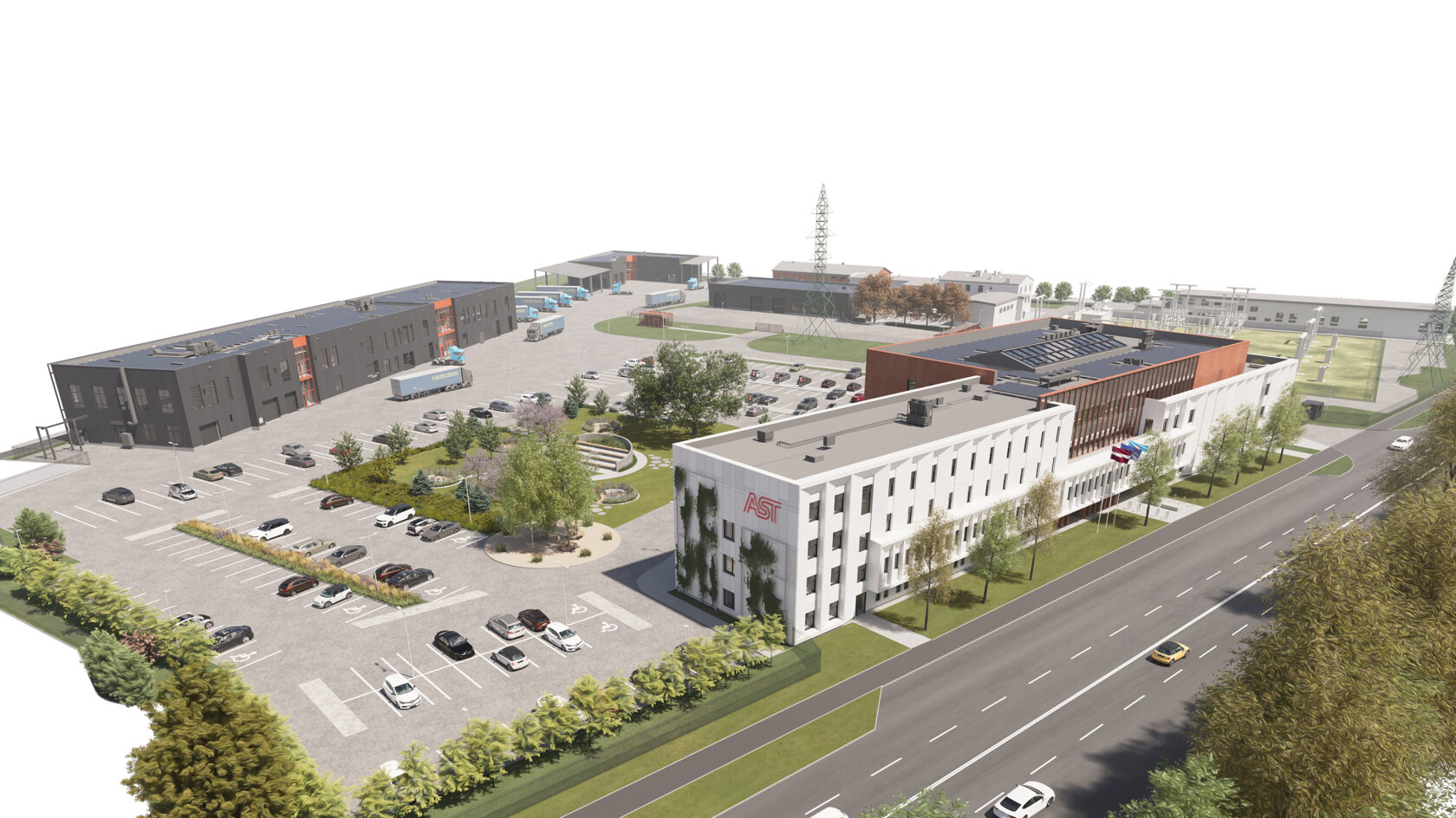 Datu centra izbūve Rīgā: precīza grīdas termoizolācija ar ThermoWhite