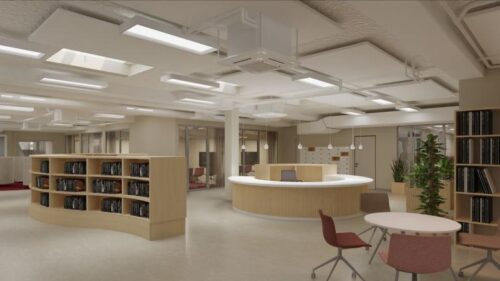 RSU D un G korpusa telpu atjaunošana ar Thermowhite