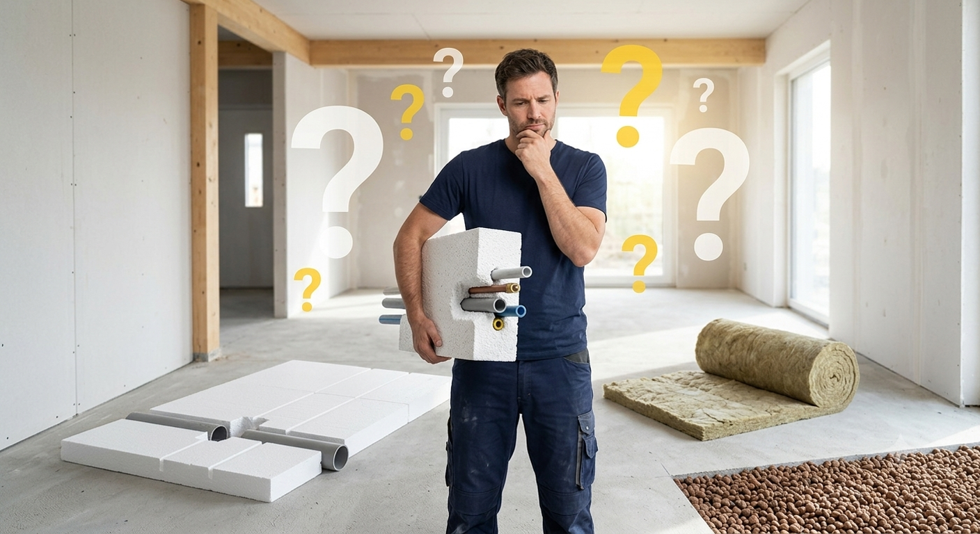 Ceļvedis grīdas siltināšanā: Kāpēc ThermoWhite bezšuvju sistēma pārspēj tradicionālos materiālus?